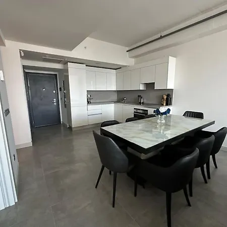 Luxury 46 Floor Penthouse 41 Apartman Isztambul